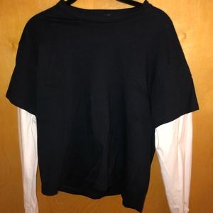 John Galt b&w longsleeve